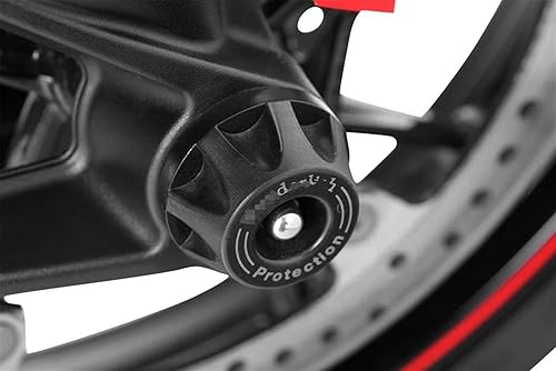 Miniatura 6 de Protector deslizante de eje de horquilla delantera y trasera para motocicleta Yamaha MT09 FZ09 MT-09 MT 09 para Tracer 2017 2021 (color  rueda