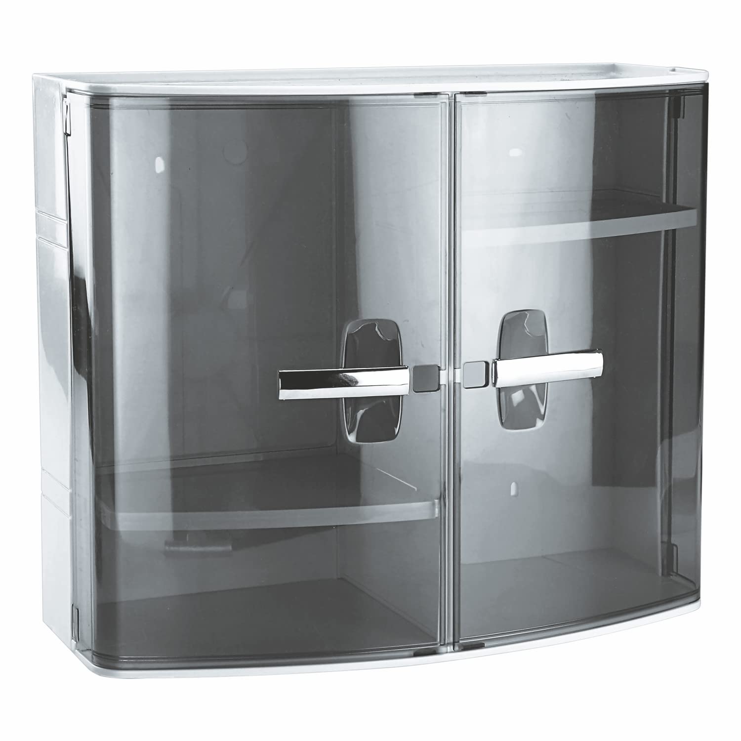 Nayasa Plastic Bathroom Cabinet, Black-image-3