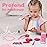 Meland Toys for Girls - Toddler Girls Gift Idea for Birthday Christmas, Pretend Makeup Kit with My First Purse Toy, Makeup for Kids Age 3-6 Year Old for Pretend Play