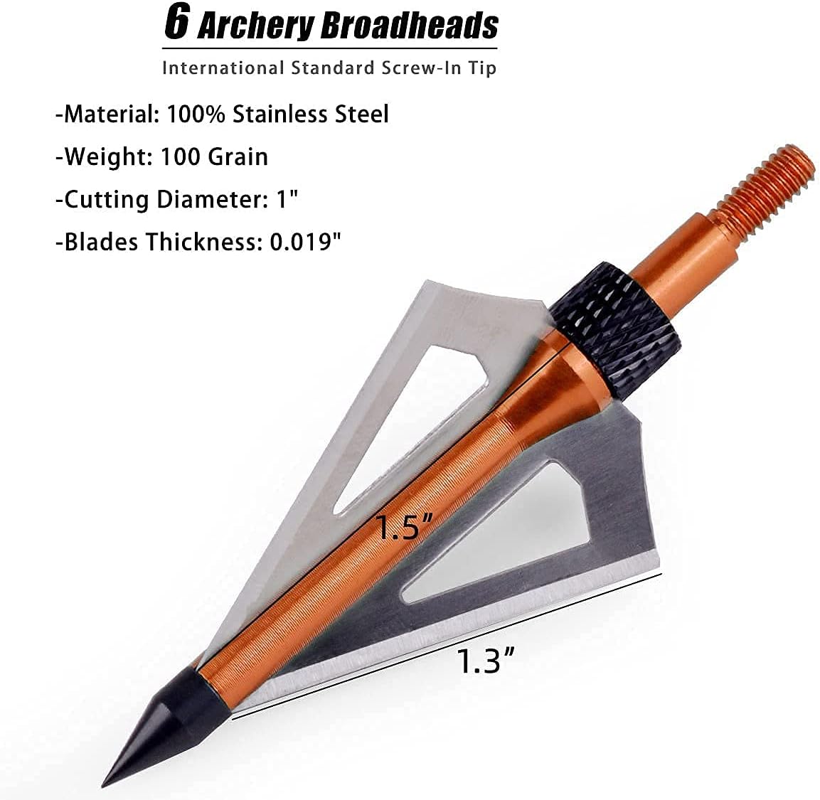 LWANO Crossbow Bolts 20 22 inch Crossbow Arrows for Hunting with 6Pcs 3 Blades Broadbeads : Sports & Outdoors