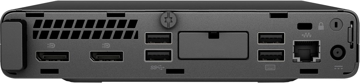 HP EliteDesk 800 G4 Mini PC | Intel Core i5-8500T | 8GB RAM | 256GB NVMe | Built in Wi-Fi BT | Windows 11 Pro | Mini Desktop Computer (Renewed) (8GB RAM + 256GB NVMe)
