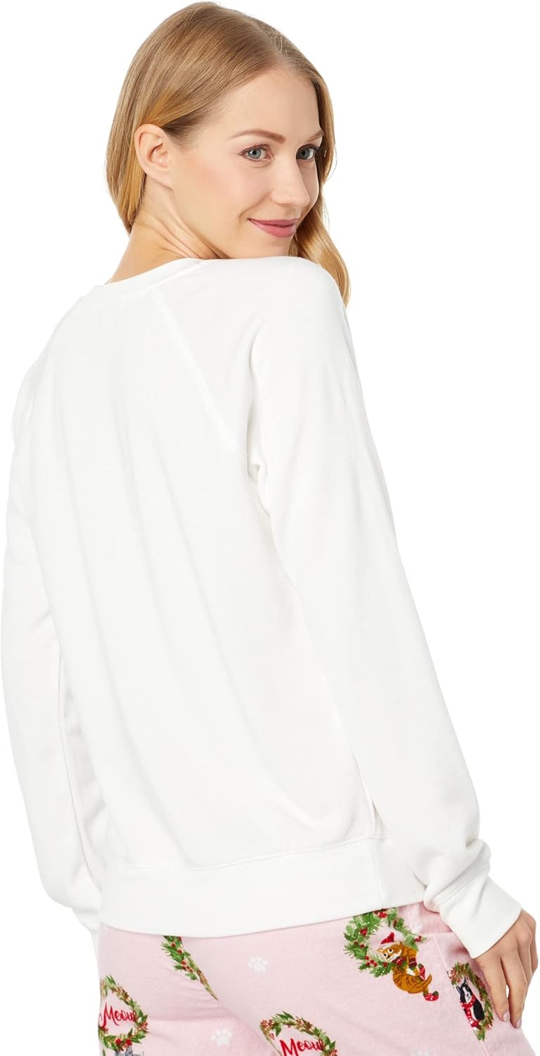 PJ Salvage Women's Loungewear Flannels Long Sleeve Top - Image 2