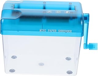 BUTIFULSIC Trituradora De Arquivos Trituradora Pequena Trituradora De Papel Para Casa Trituradora De Papel Para Casa Mini Trituradora Manual Trituradora De Papel Sem Cesta Trituradora De
