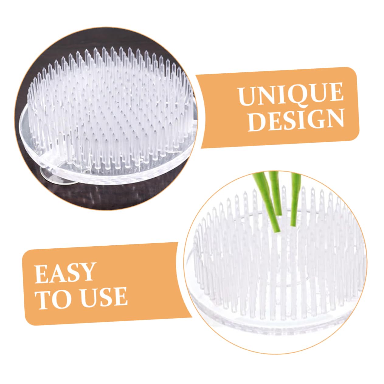 DOITOOL Flower Arrangement Small Decorative Holder Frog Silk Wedding Floral Indoor Arranging Arrangements Pink Flower Arranger Flower Base Flower Accessories Florist Supplies Plastic