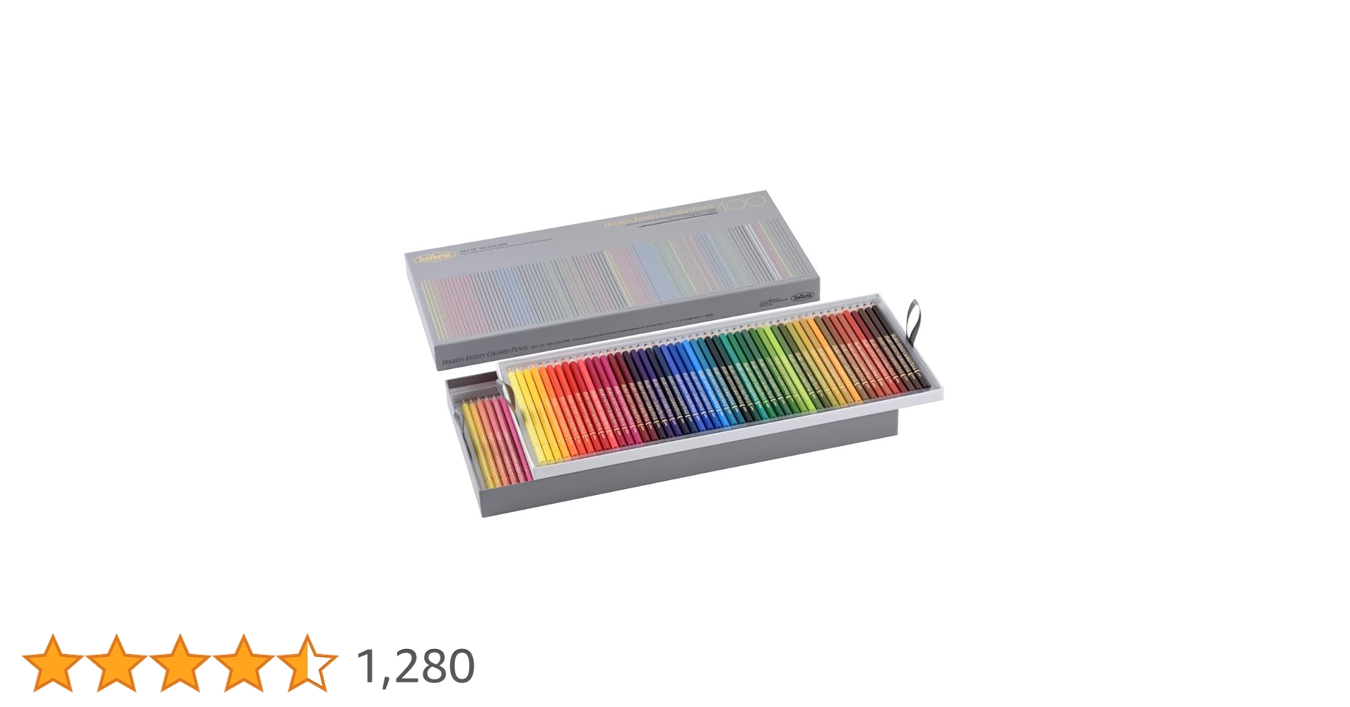 Amazon.co.jp: ホルベイン アーチスト色鉛筆 OP940 100色 紙函