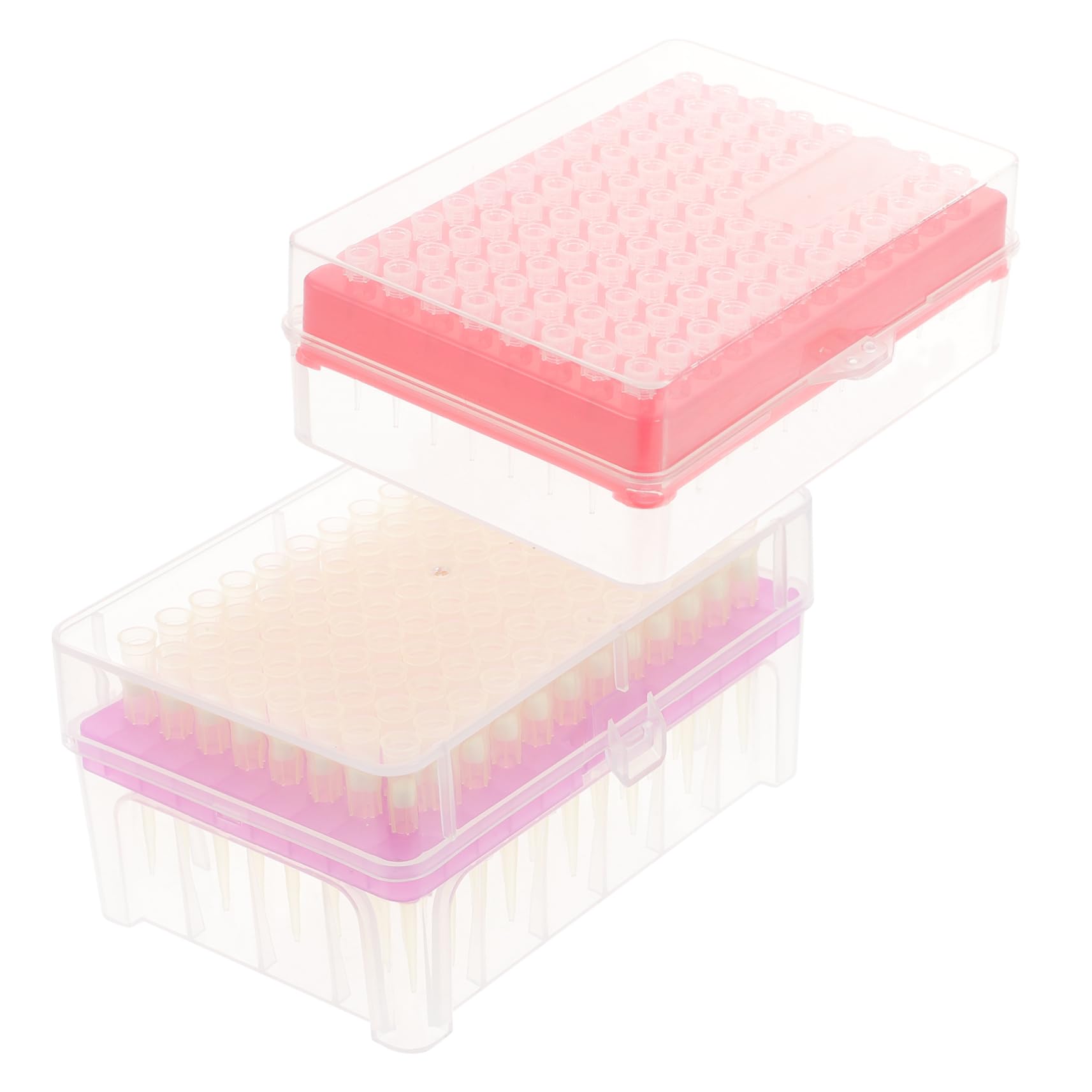 PRETYZOOM 2 Boxes 10ul/200ul Pipette Tips Plastic Filter Safe Material Efficient for Mixing