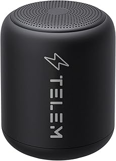 Telem x6s Wireless Portable Bluetooth speaker with, Bass Boost, 18 hours play-time and quick recharge, built in microphone, compatible with iPhones, androids, laptops and tablets