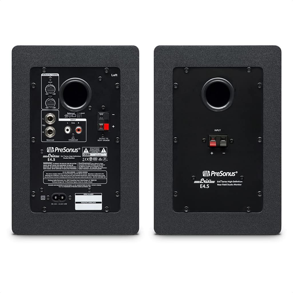 PreSonus 4.5-Inch 2-Way Active Studio Monitors