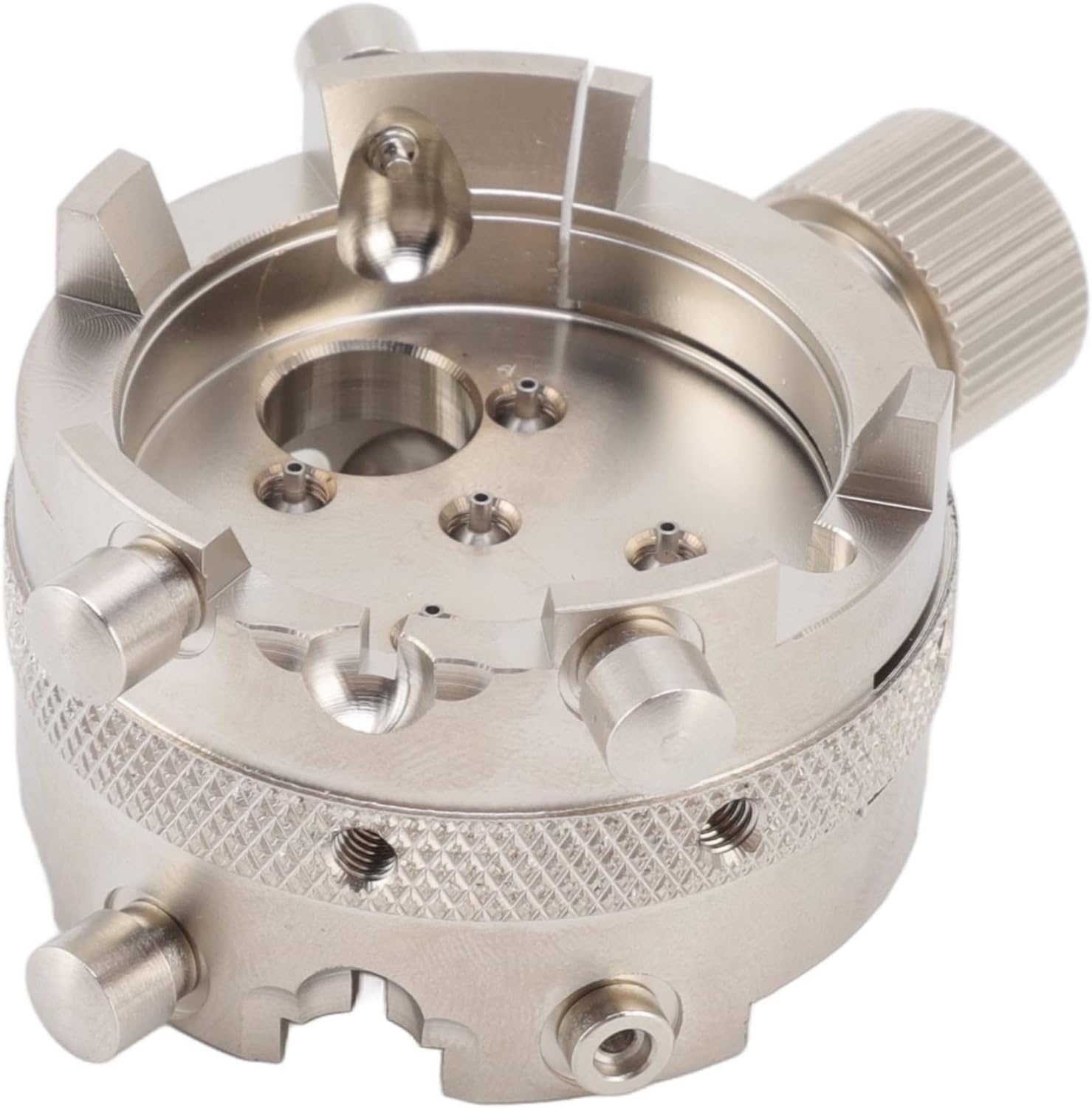 Base de Support de Mouvement de Montre en Acier Inoxydable, pour Outil de réparation 7750 avec colonnes en Laiton