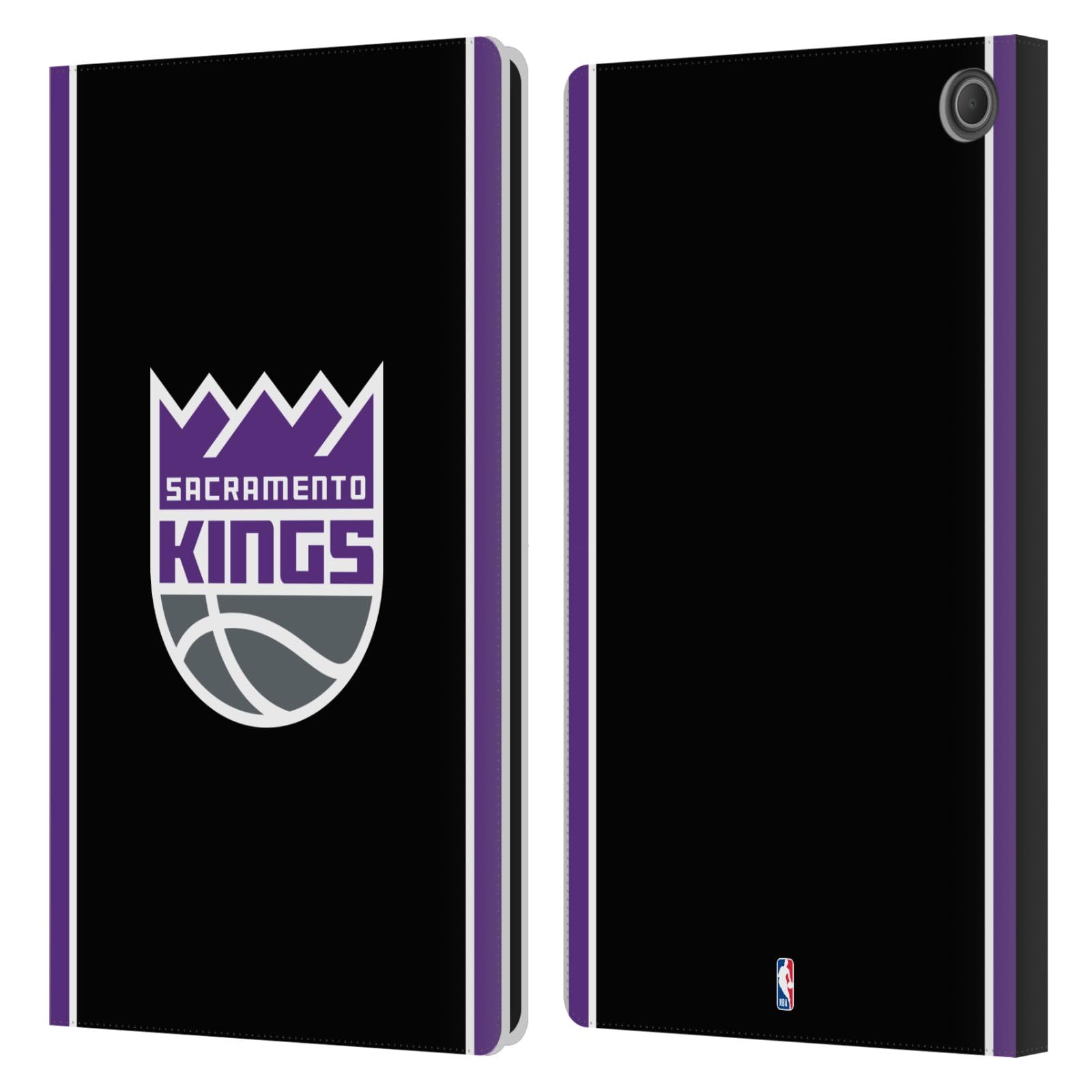 Étui en cuir Amazon Fire Max 11 design Sacramento Kings - 7