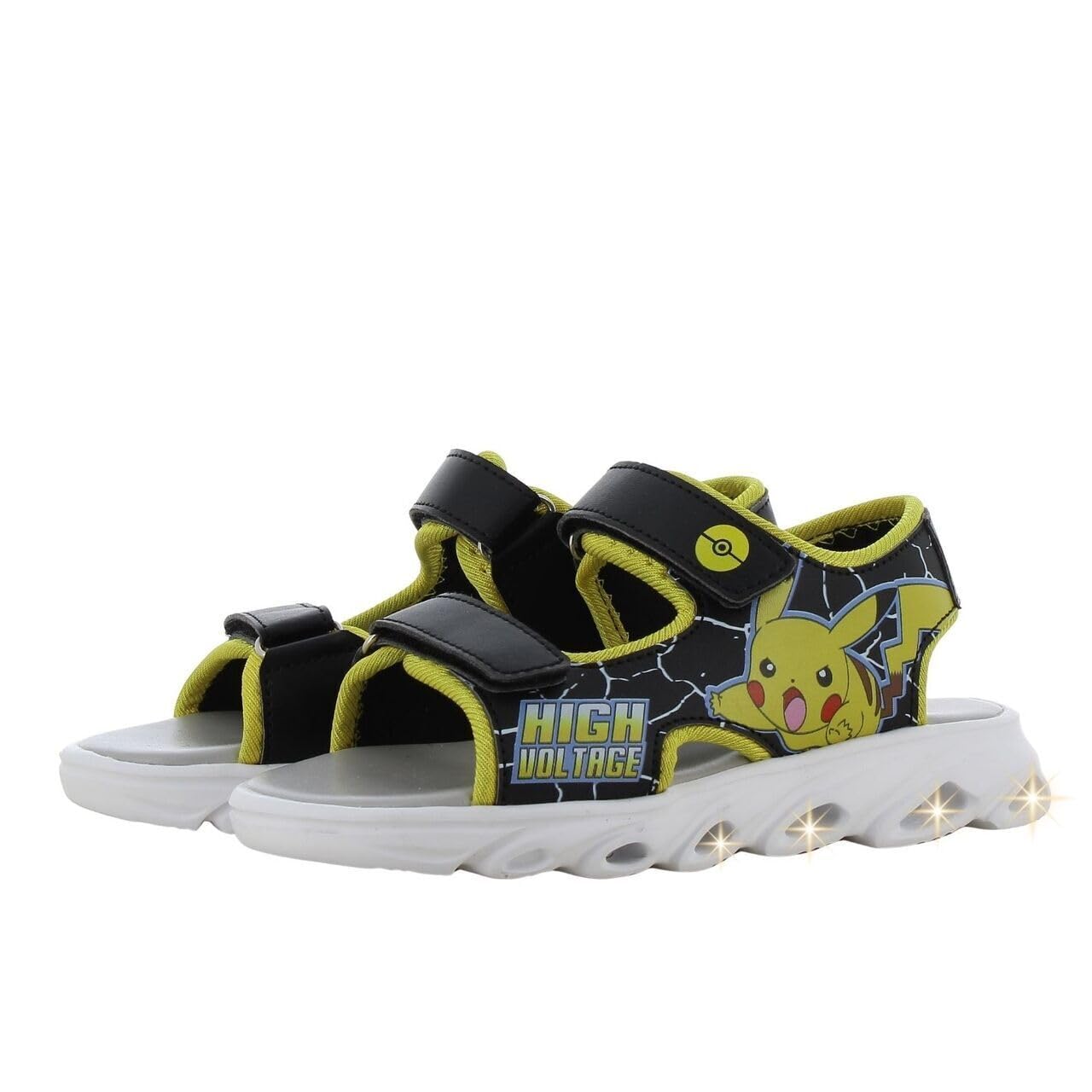 Leomil Pokémon Sandalias niños Sandalias Pikachu, Zapatos de verano para niños