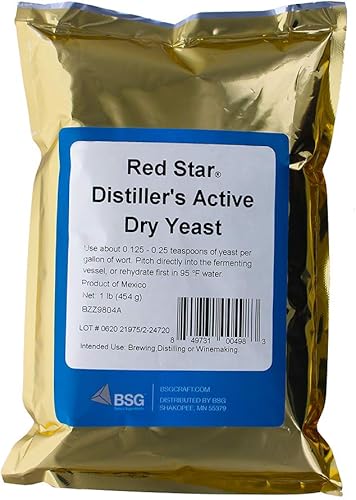 Miniatura 4 de Red Star DADY - Levadura de destilador de 1 libra, 2 paquetes