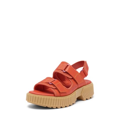 Sorel Women's Contemporary Flat Sandal, Tuscan/Aura, 10