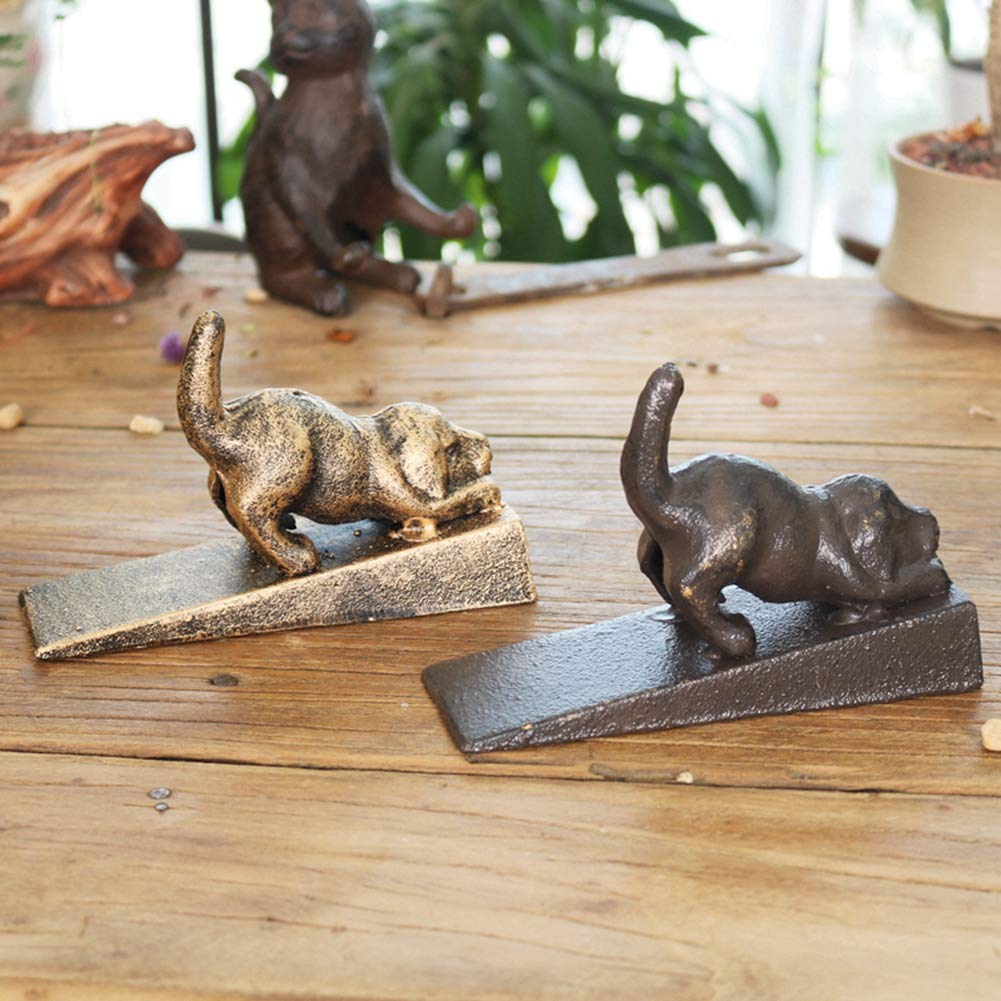 Amazon.com: Door Stop Vintage Cast Iron Dog Door Stopper Heavy