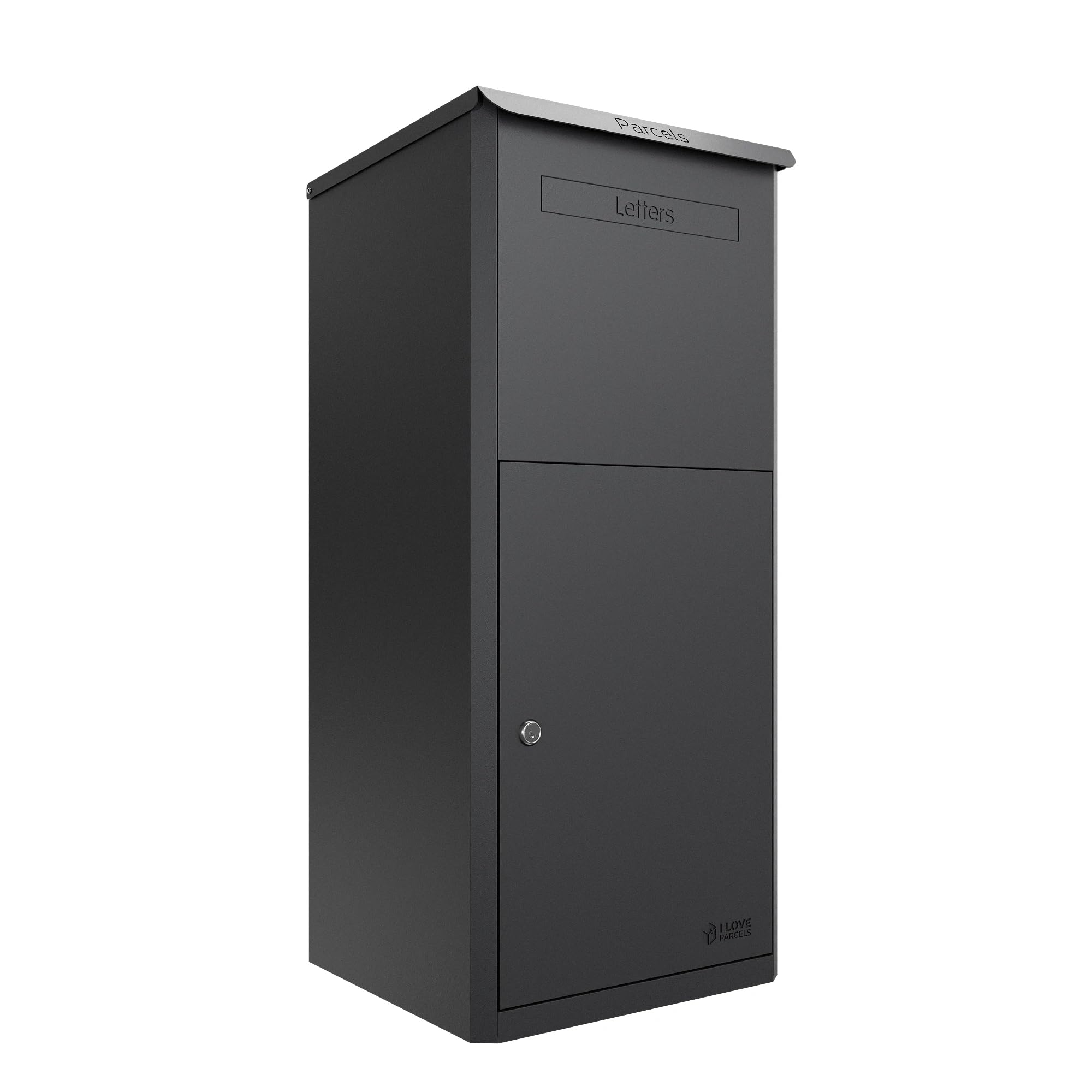 – Large Parcel Drop Box – Waterproof and Secure Delivery Box with Code Lock, Ideal for When You're Not Home. Wall, Door, Fence, or Floor Mounted Mail & Letterbox Anthracite Grey RAL 7016