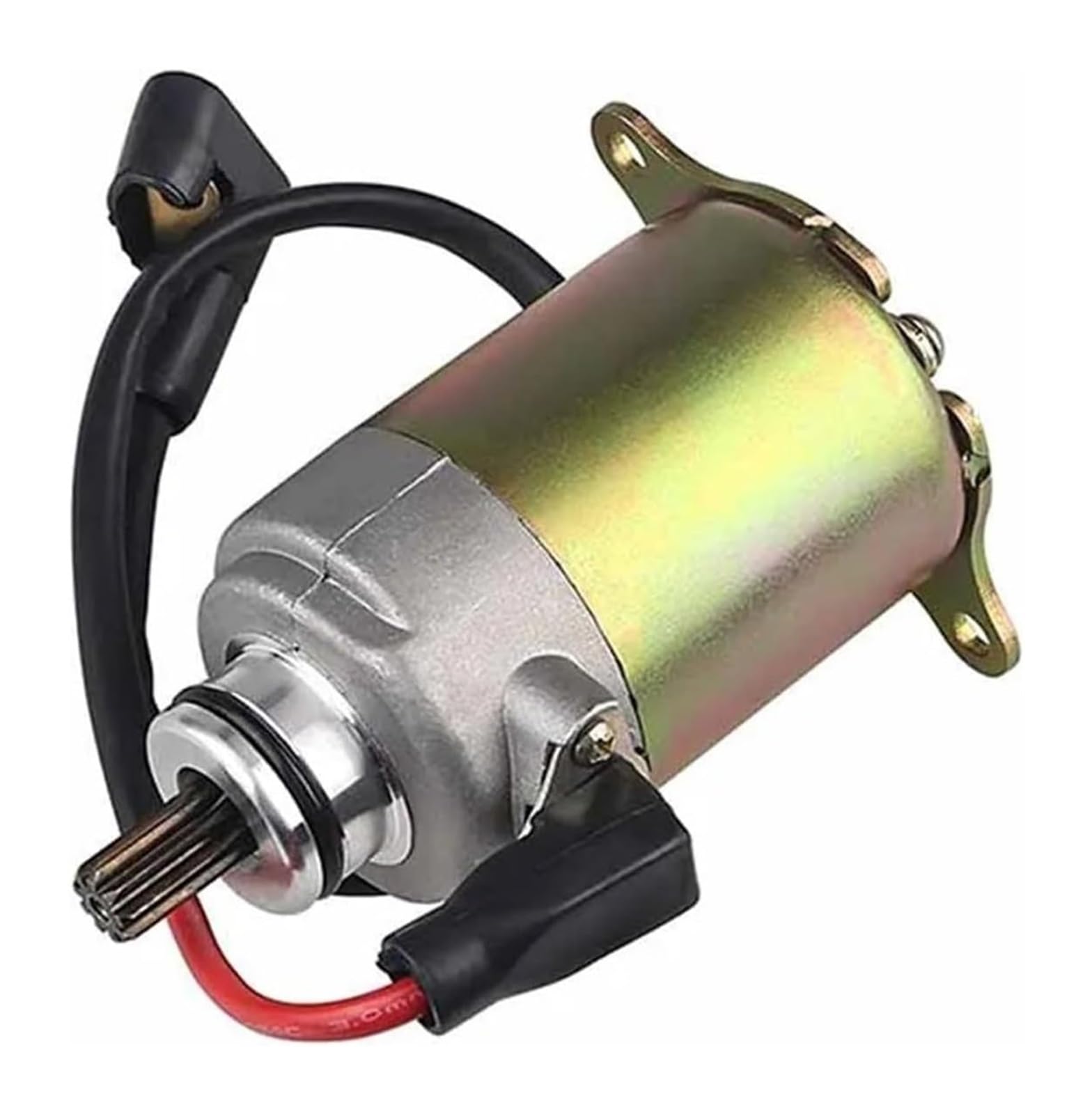 Motorino Di Avviamento Per Motocicletta Per GY6 125cc 150cc Con Cavo Alimentazione Go-kart ATV Scooter Ciclomotore Dune Buggy Quad 4 Ruote Parti Motore Motorino Avviamento