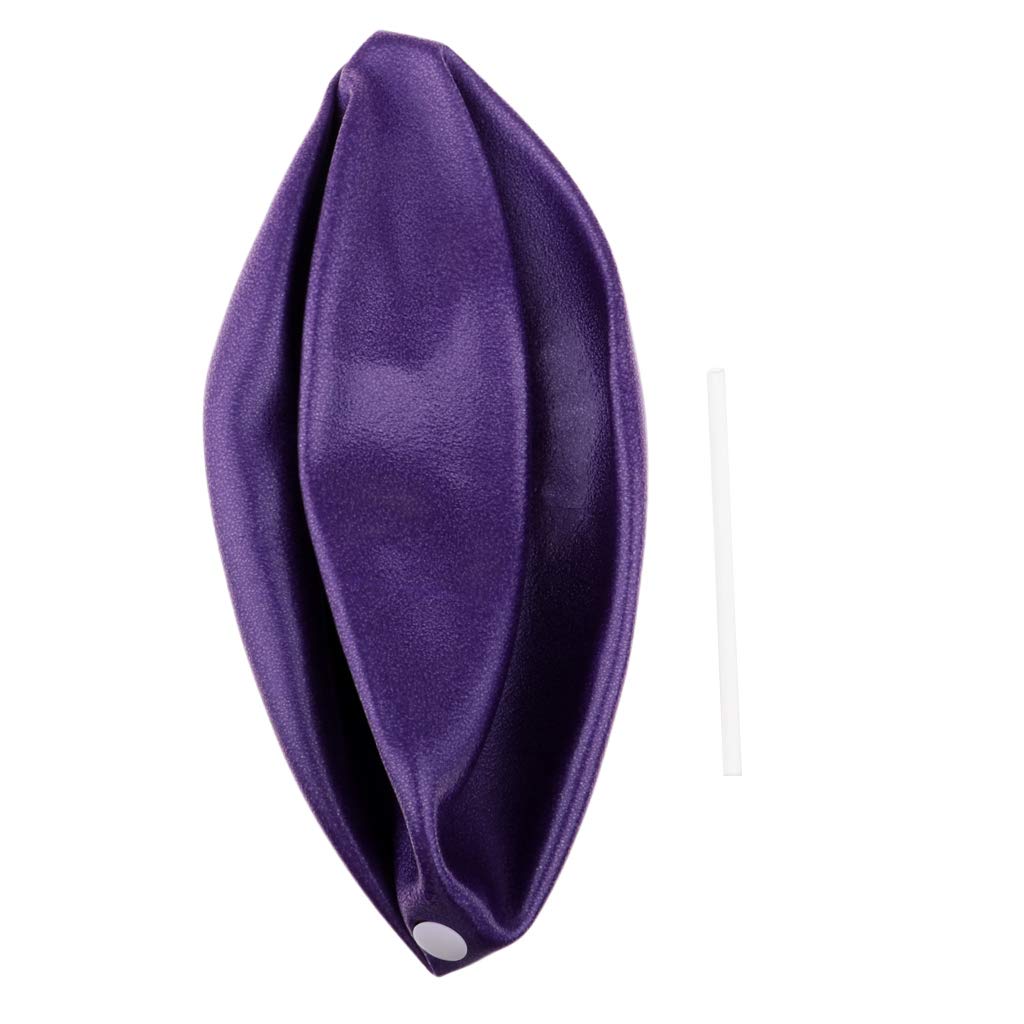Pelota de yoga (25 cm, suave, antiestallido, para gimnasio), color morado