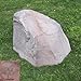 Interfab 220023 Artificial Landscape Accent Boulder, 29" x 20" x 20" Sunset Red