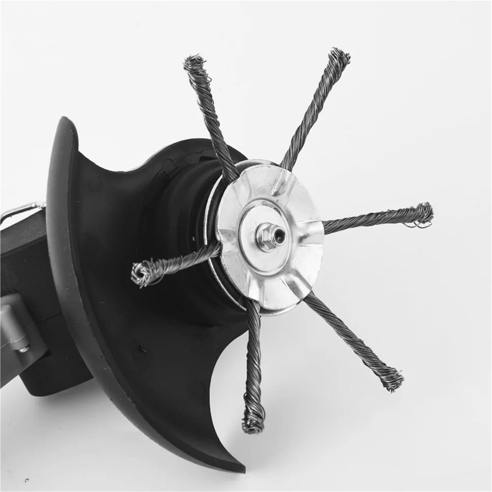 Cabezal De Corte De Cepillo De Repuesto De Rueda De Alambre De Acero De 5,5mm Y 6 Pulgadas, Universal for Recortador, Accesorio(1set)