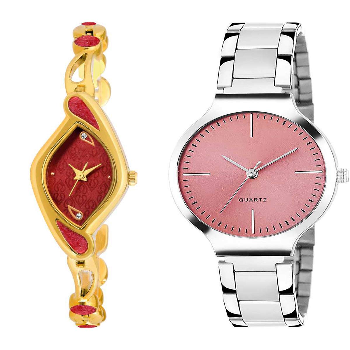 RPS FASHION WITH DEVICE OF R Analog Red Curve Dial & Pink Stooded Girls Watch Combo 2 (B0859ZS4J1) Amazon Price History, Amazon Price Tracker