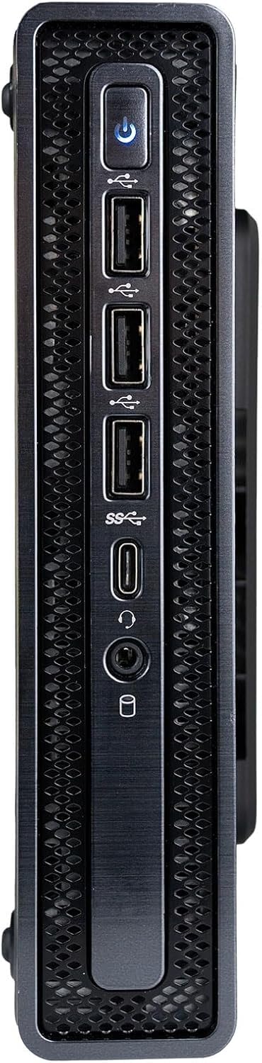 Envision M1 Barebones MiniPC: ASUS H610 DDR5 Mini-ITX | Intel LGA 1700 per 14a, 13a, 12a generazione | AX210 Wi-Fi | PSU da 120 W | Computer compatto con fattore di forma ridotto per casa, ufficio e