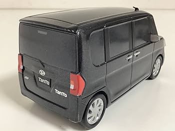 ミニカー　ダイハツ　タント　DAIHATSU ブラック　ダイハツミニカー 車 Amazon.co.jp: ダイハツ タント プルバックミニカー 黒 非売品