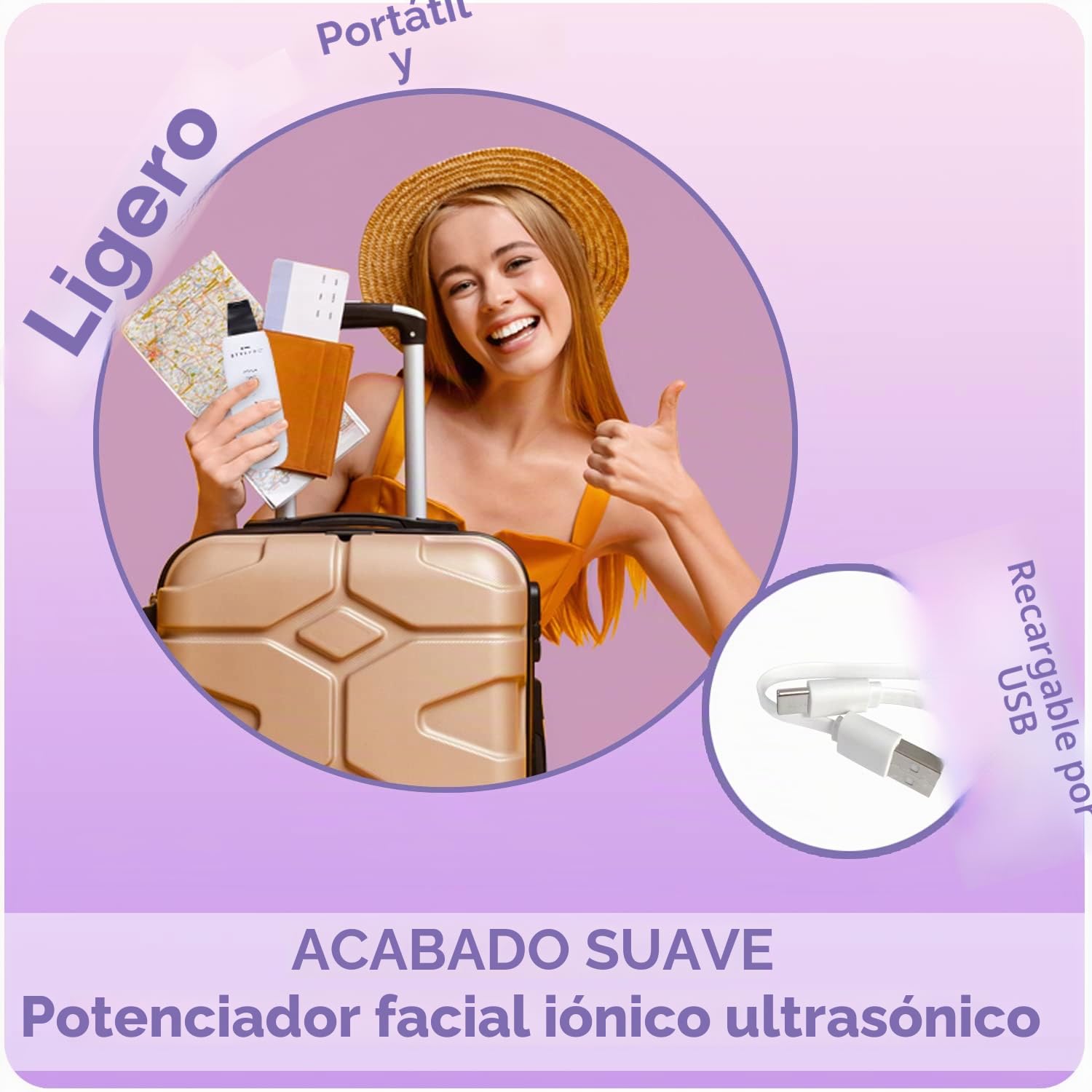 StylPro Smooth Finish Ultrasonic Ionic Facial Enhancer