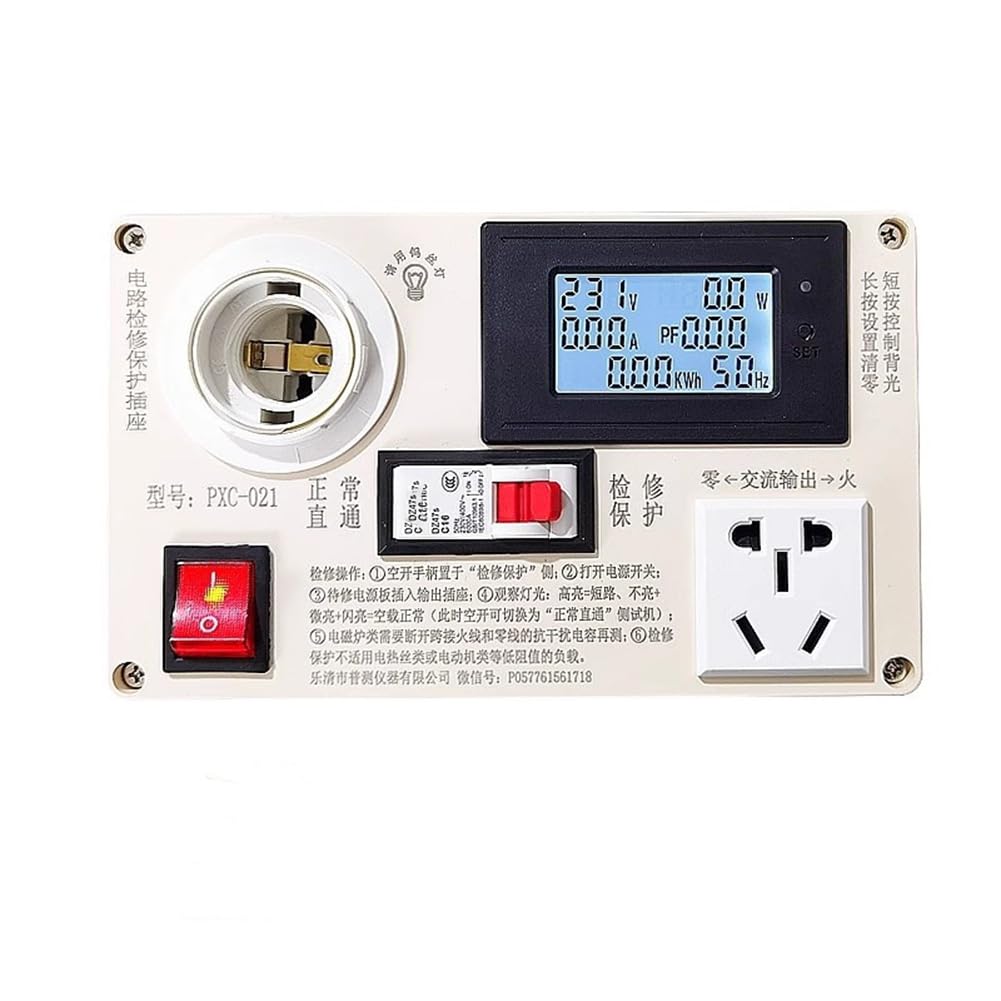 de Protección para Mantenimiento de Circuitos de Electrodomésticos, Interruptor de Alimentación, de Prueba de Cortocircuito.