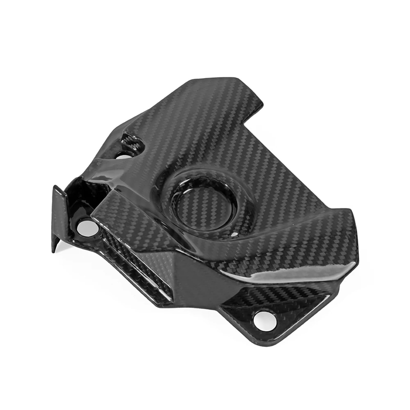 Moto Pignone Protezione Copertura della carenatura catena del pignone motore in fibra di carbonio per moto adatta per YAMAHA MT09 FZ09 Tracer 900 2013-2019