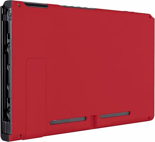 Vista 4 de eXtremeRate Carcasa de repuesto para consola Nintendo Switch con soporte y soporte para consola JoyCon no incluida