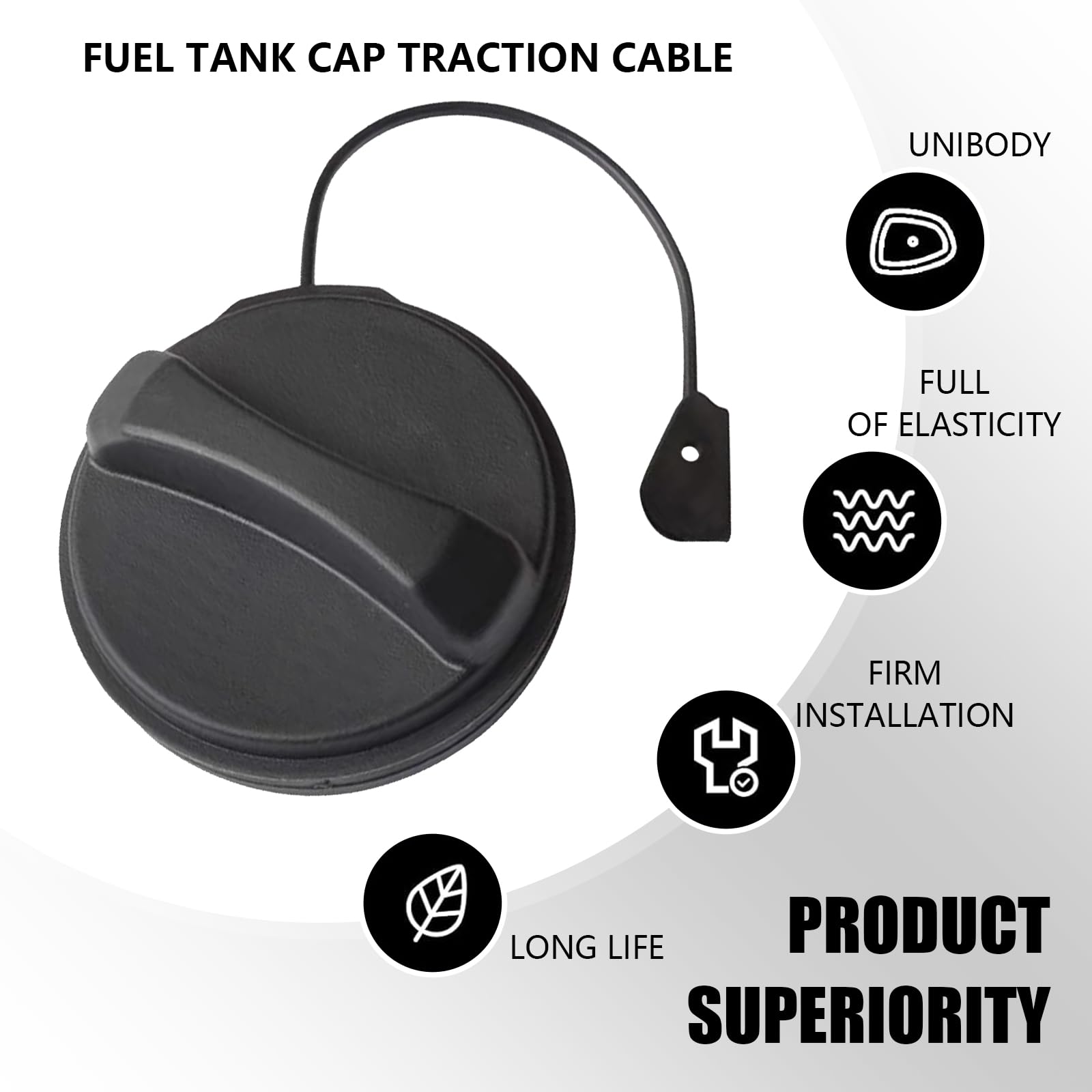 Resin Succulent Desk Organizer Set Of 3 Car Fuel Tank Cap Tether Rope -  2.76