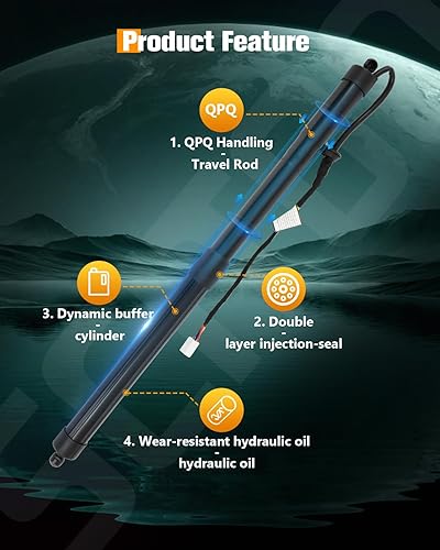 Miniatura 3 de SCITOO Soporte de elevación accionado con energía para Toyota RAV4 2019 2020 trasero derecho portón trasero trasero trasero 6891042060