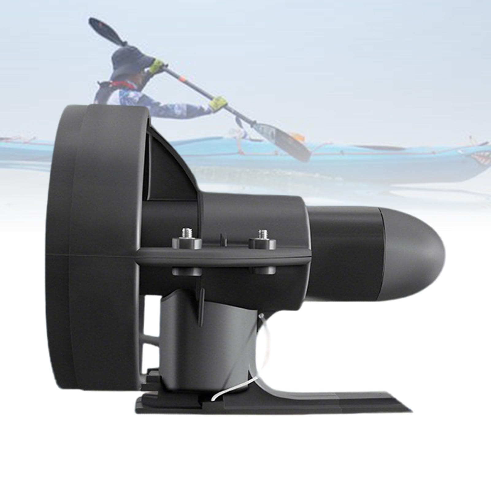 ExoticaBlend Surfboard Underwater Thruster, 12V Electric Motorized Fin Surfboard with Battery Bag Jet Powered Surfboard Kit, for Paddleboard, Fishing Board, Surfboard 288W
