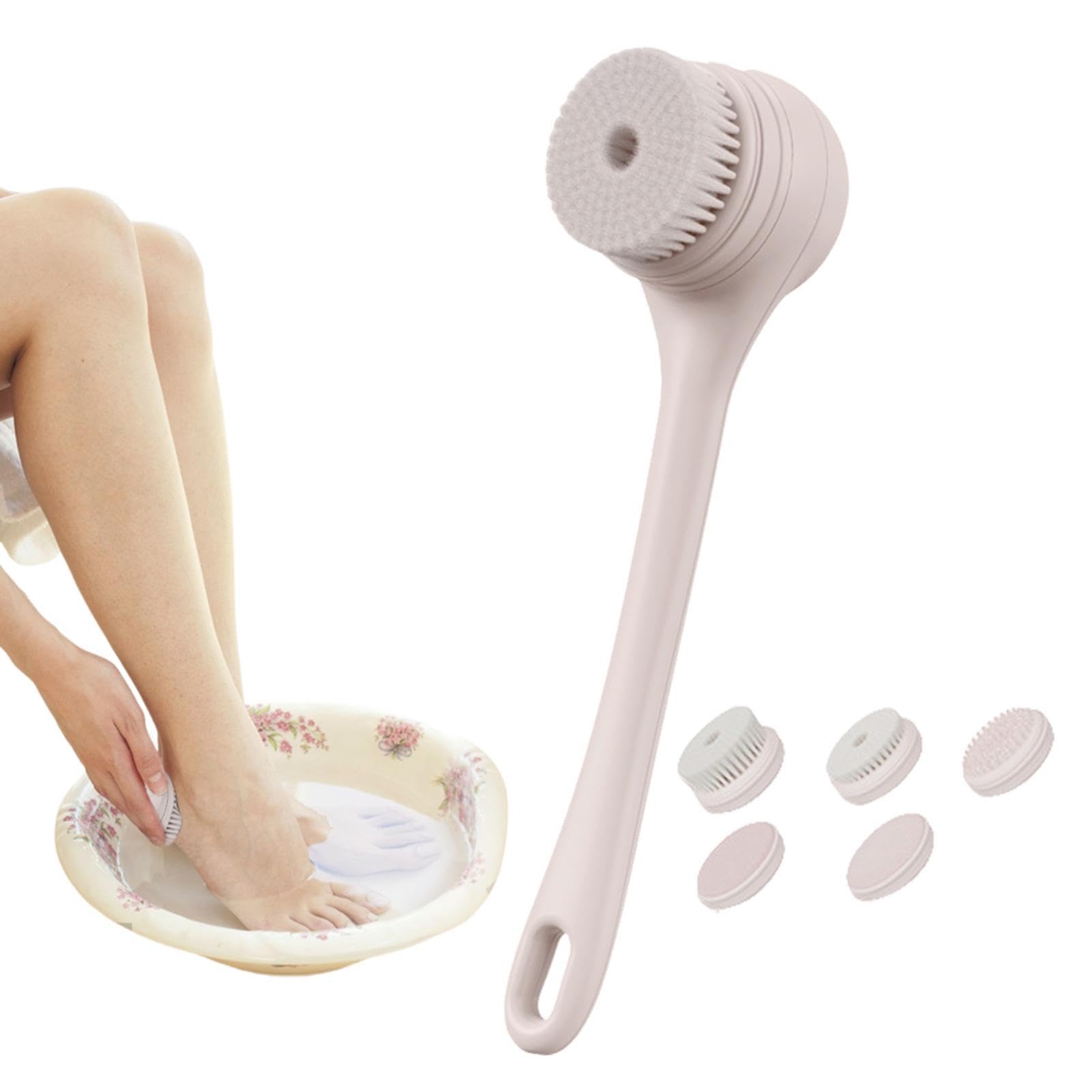 Cepillo de baño eléctrico , impermeable, cepillo de baño y cuerpo