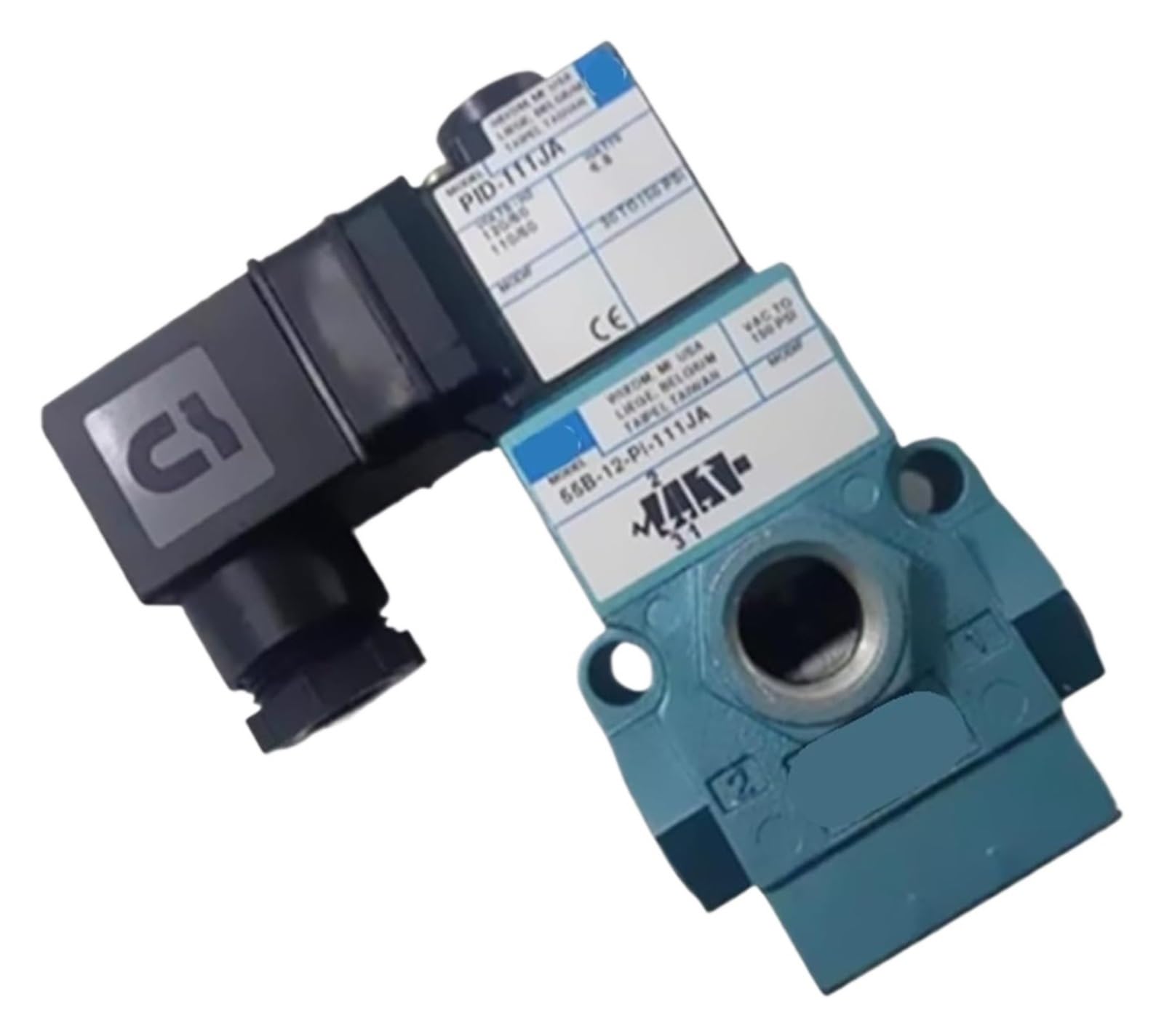 Électrovanne 55B-12-PI-111JJ composant premium pour automatisme à haute cadence