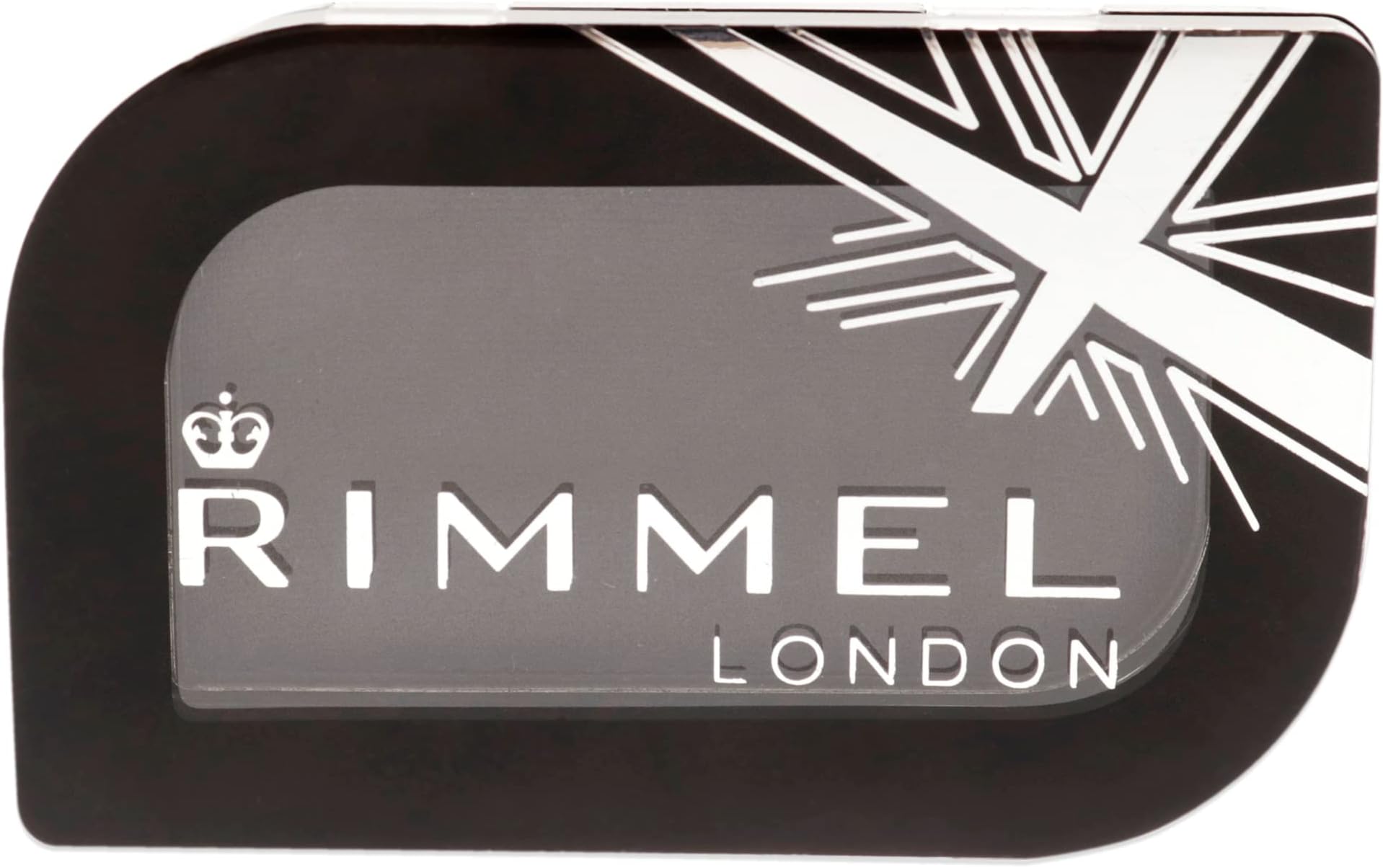 London Magnif'Eyes Mono Eyeshadow, Ultra-Blendable, Waterproof, Crease-Proof, 014, Black Fender, 0.12oz