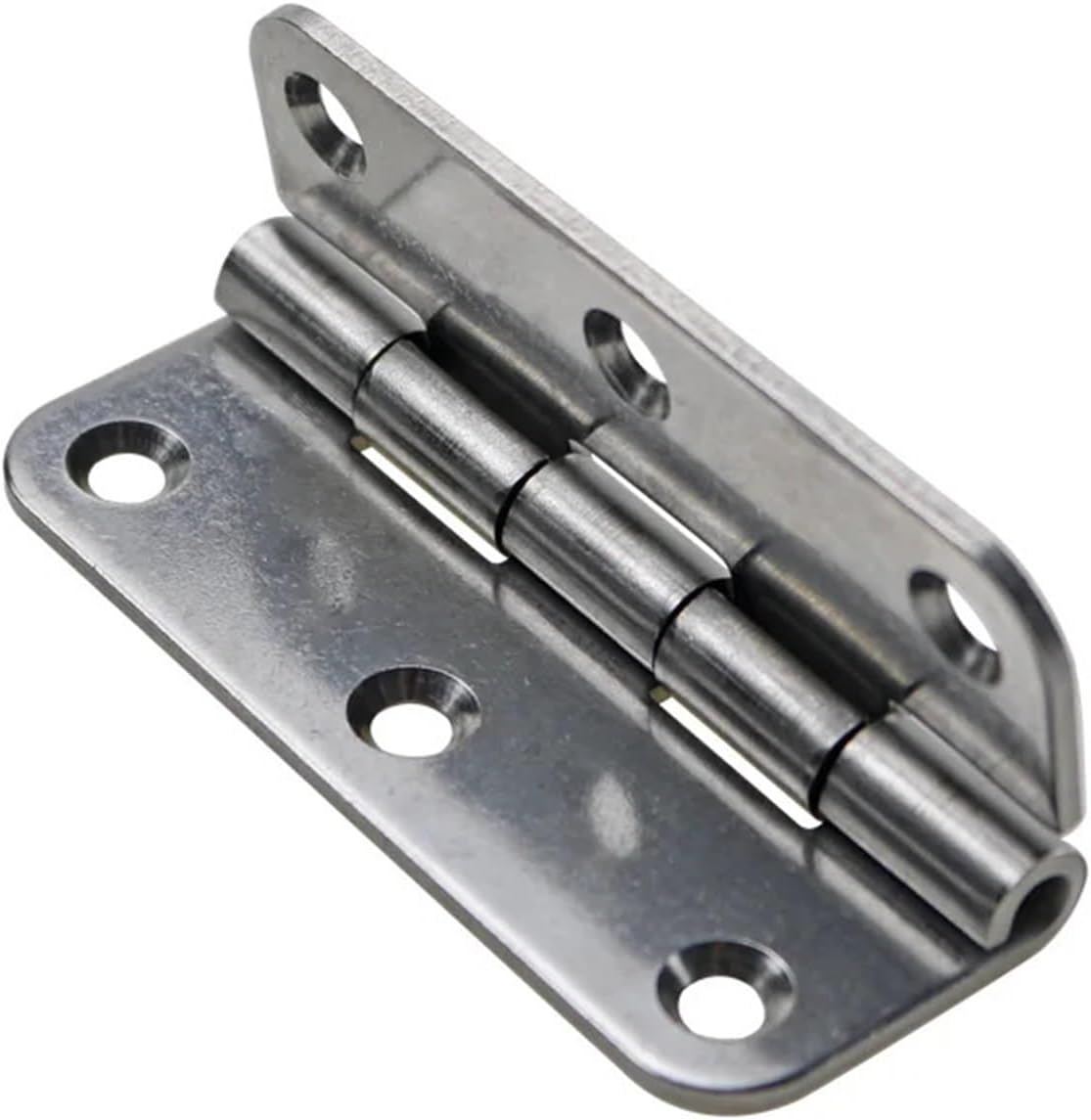 Folding Hinge 304 Stainless Steel Six-Hole Loose-Leaf Mechanical Door Hinge 75x50 1Pcs