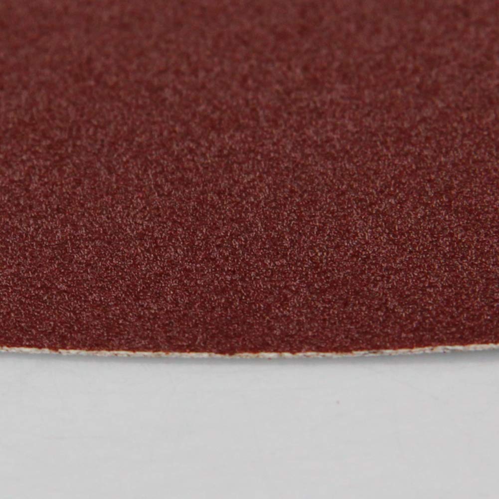 Jutagoss 10 inch 250mm Sanding Discs 10pcs 120 Grits Self Stick Adhesive Back Aluminum Oxide Sandpaper