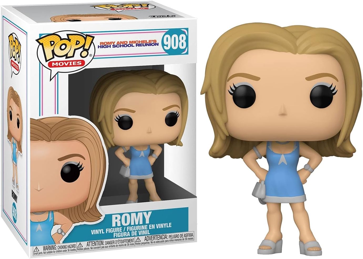 Funko Pop! Movies: Romy and Michele's High School Reunion - Romy, Multicolor, Model:46946