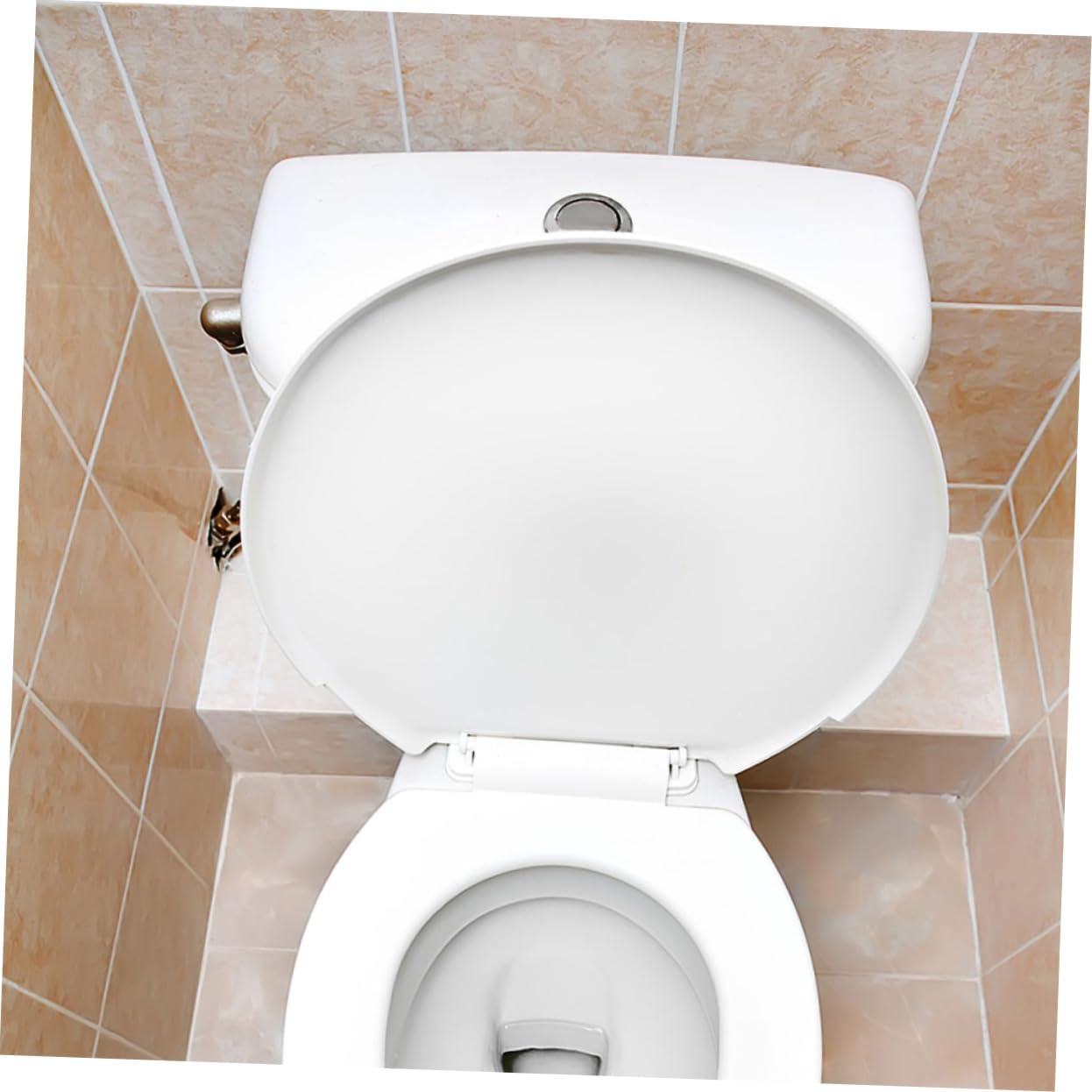 VILLCASE 3 Set Pulsante Della Toilette Pulsanti Serbatoio Wc Toilette Pulsante Parti Sostituzione Del Pulsante Di Scarico Del Gabinetto Sostituzione Del Pulsante Push Abs Argento 12 Pezzi*3