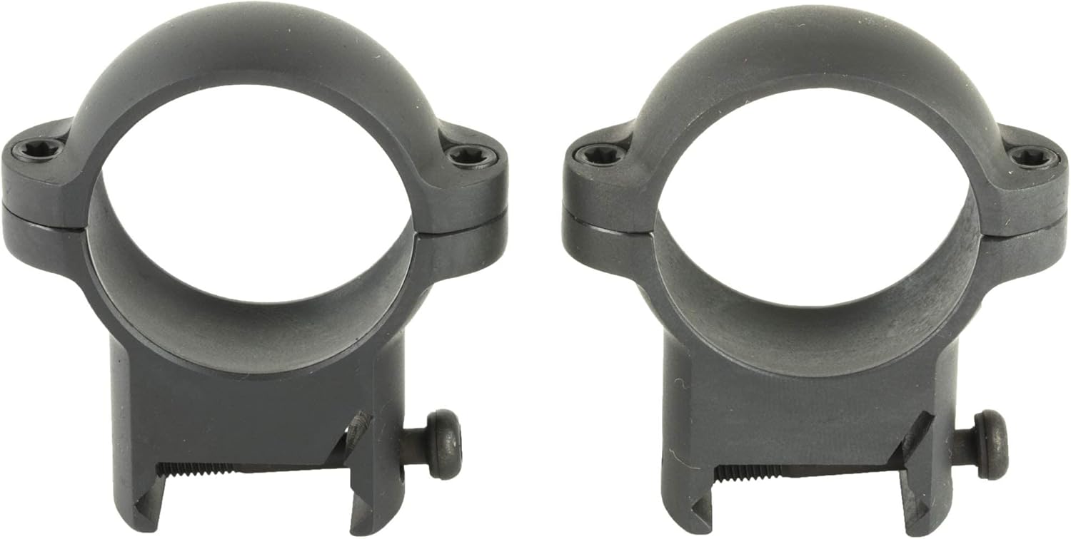 New Burris Signature Zee Rings 1" High Weaver Style Matte Scope Rings