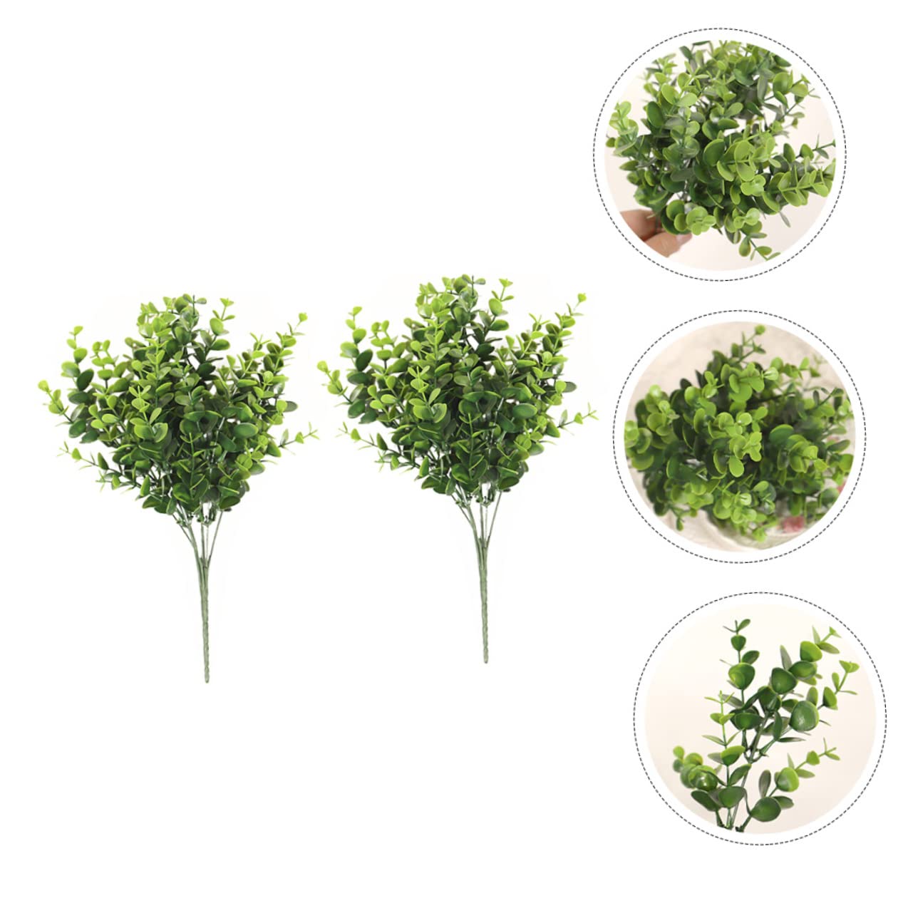 Alipis 8pezzi Eucalyptus Artificial Leaves Decorazioni Per Casa e Matrimonio Piante Fatte Premium Foglie Simulate Per Eventi e Feste Effetto Realistico Per Interni Ed Esterni