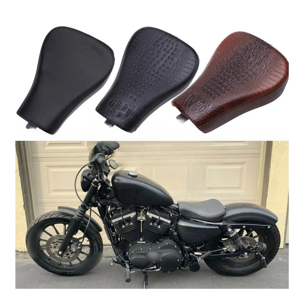 Coprisella per moto sportiva Moto Anteriore Driver & Rider Sedile Singolo Per Sportster XL 1200 883 2010-2015 Cuoio DELL'UNITÀ Di Elaborazione Accessori Cuscino