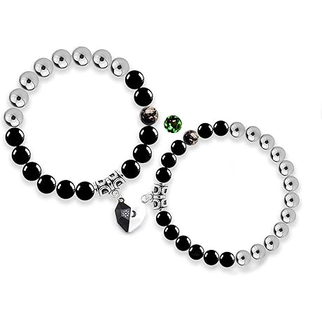 Luminous Lovers' Bracelets: A Celestial Union Under the Healing Sun