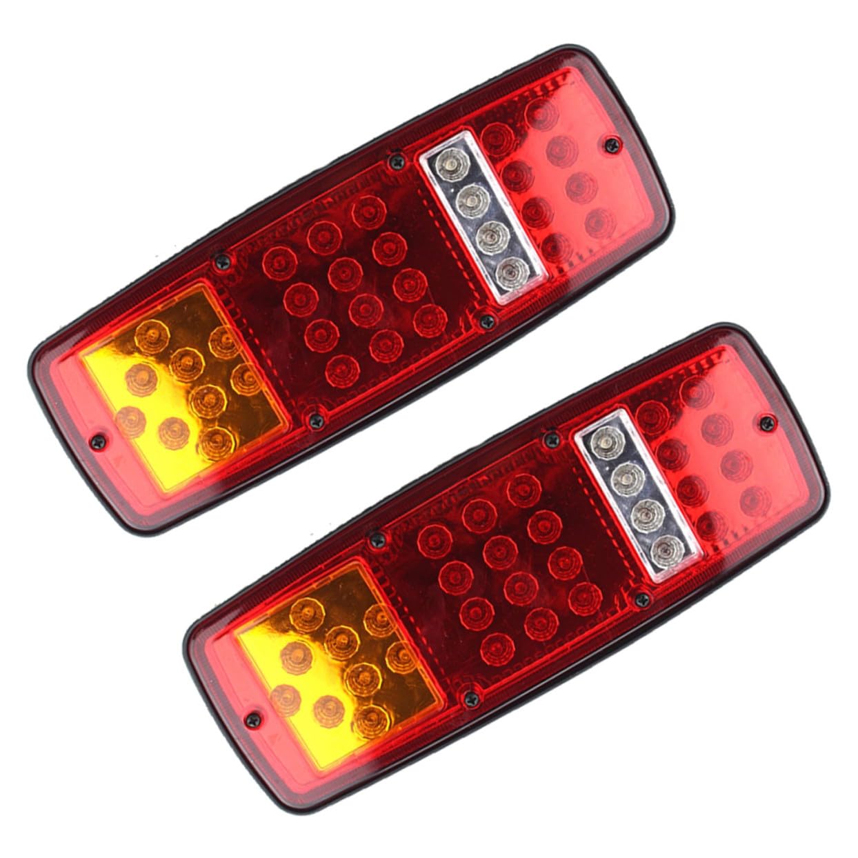 Coppia di Luci Posteriori a Freccia LED 12v per Camion