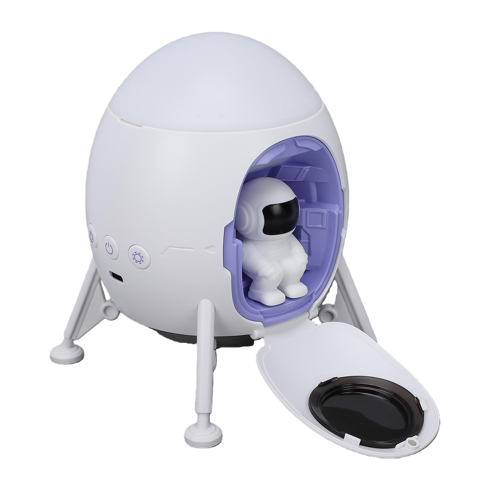 Jiawu Proiettore Luce Notturna per Camera da Letto, Proiettore Nebula Star a 8 Colori Modello di Luce Che Cambia Altoparlante Bluetooth per L'arredamento della Camera da Letto per la
