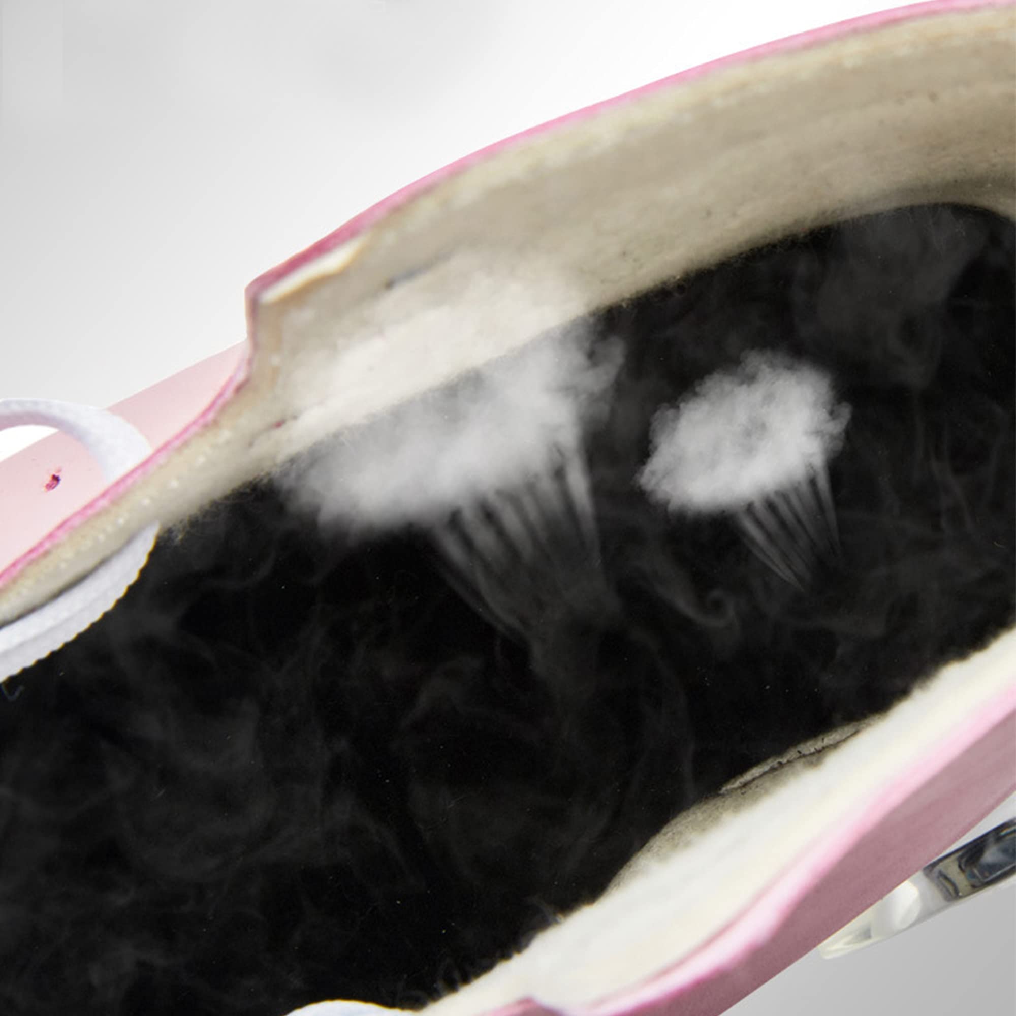 Patines de Ruedas para Hombres y Mujeres, Zapatos de Patines de Ruedas de Cuero PU, Botas de Rodillos de Doble Fila para Interiores y Exteriores