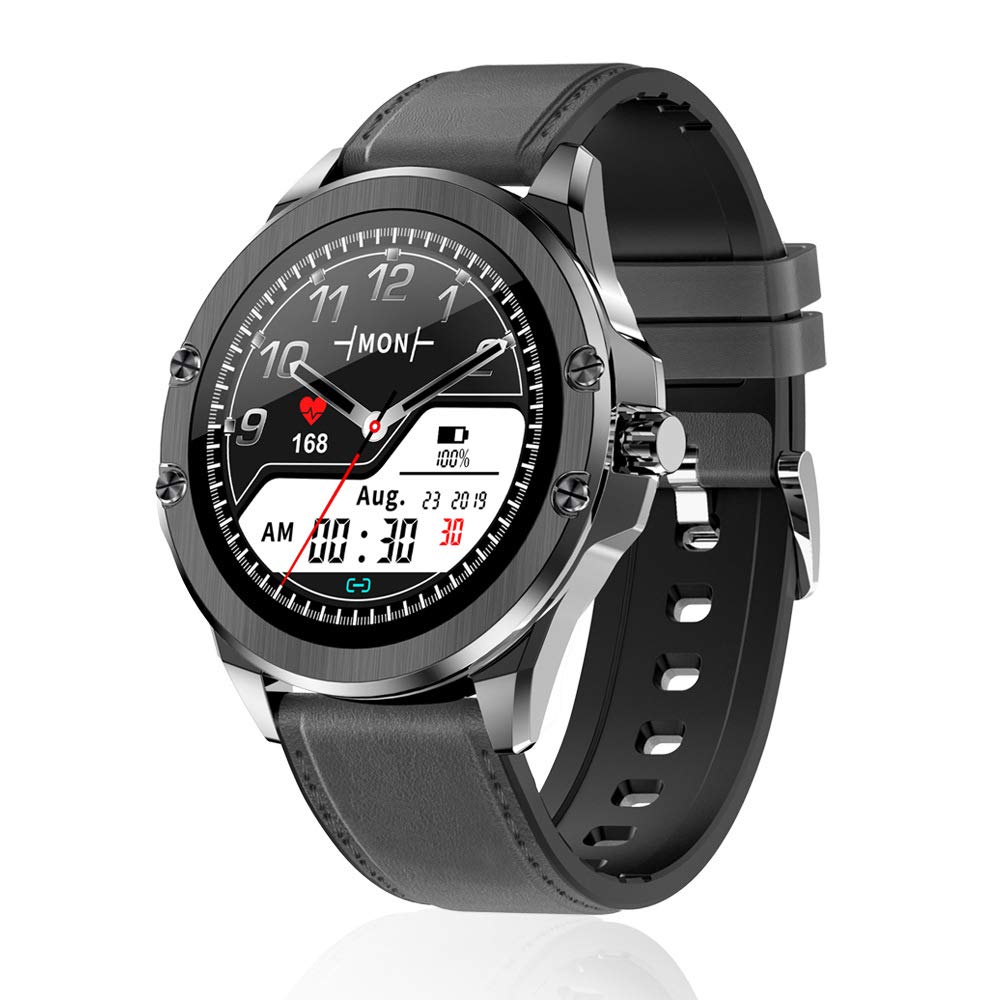 Pulsera de reloj inteligente S11, rastreador de actividad de 1.3 pulgadas, pantalla a color HD táctil completa, frecuencia cardíaca, presión arterial, monitoreo del sueño, regalo.