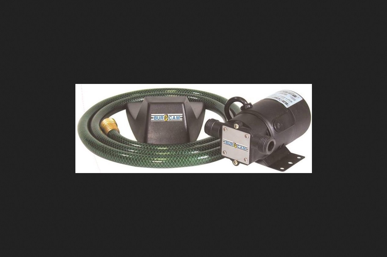 BurCam 300308P Minivac Utility Pump with Accessories, 115V, 1/12 hp
