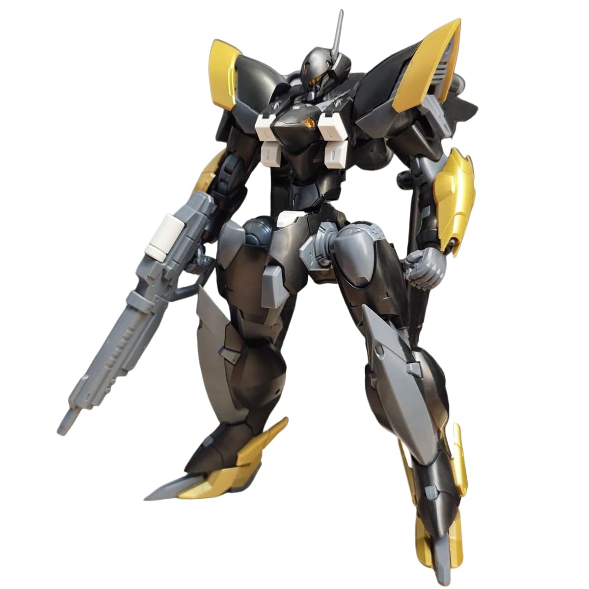 HiPlay 1/144 Super Motion Cavalry Panacaw, Hibari, POK Frame, Reinforced Edition, Black Gold Version, Color-Coded Plastic Model Assembly Kit : Hobbies